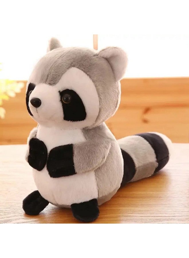 Tickles Grey Soft Cute Raccoon Stuffed Plush Animal Toy for Kids (Color: Grey Size:20 cm) - Image 1