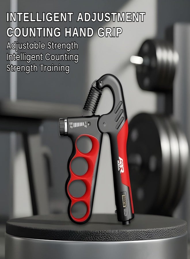 ABR Mall Adjustable Hand Grip Strengthener, 0-60kg, 100kg, 120kg Resistance Range, Digital Counter, Finger Exerciser for Workout - Image 2