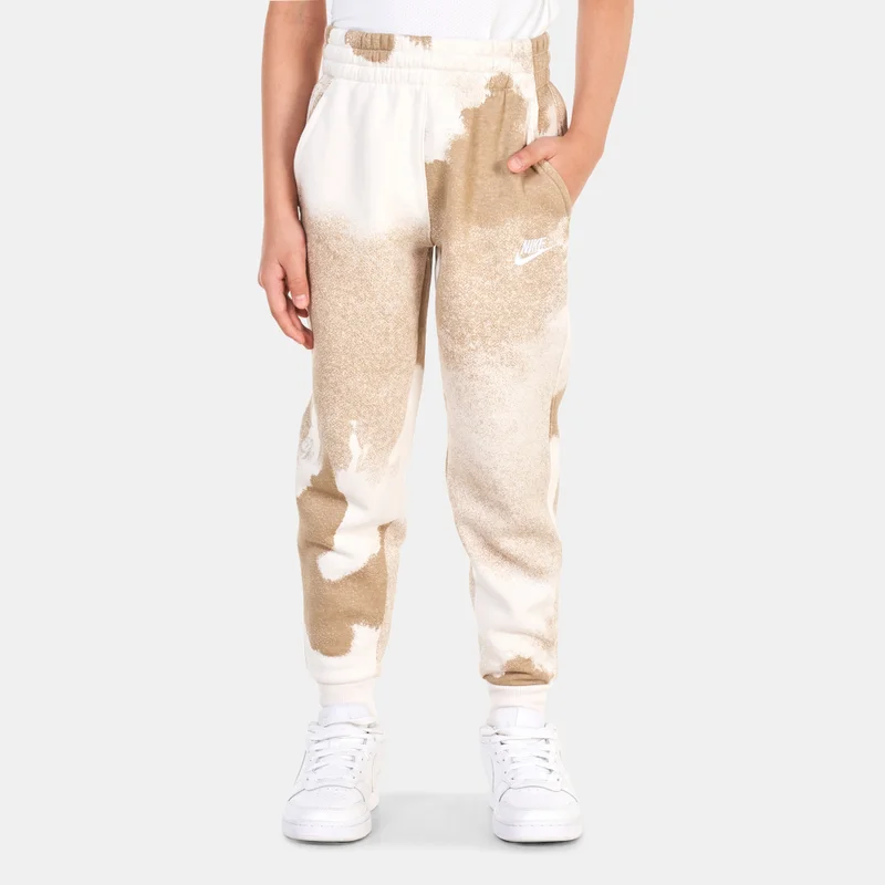 Nike Kids' Club Fleece Washed Allover Print Joggers