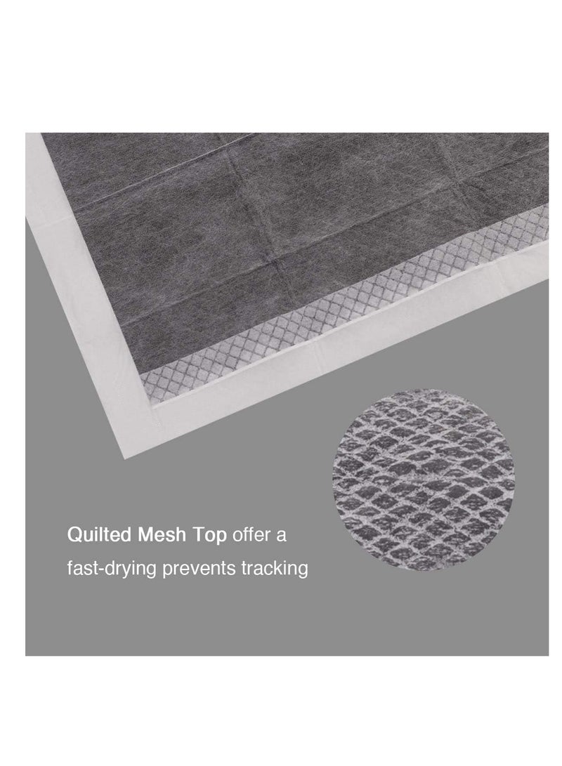 Dubkart Carbon Pet Pee Pads Disposable/Odor-Control Carbon Pet Dog and Puppy Training Pads/Quick Drying Leak-Proof Pee Pads (L,60 X 60cm, 40Pcs) - Image 4