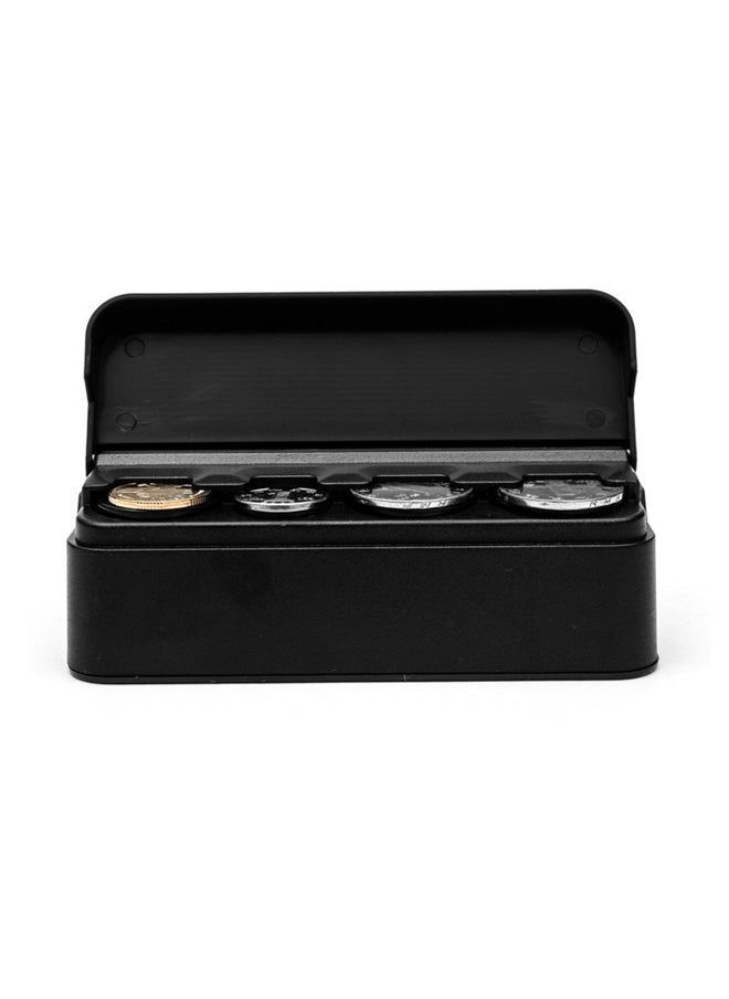 yongsheng Telescopic Dashboard Car Coin Storage Box，Coin Holder for Car, Portable Mini Change Storage Box Compatible with Coins of Different Sizes, Universal Auto Coin Organizer Money Dispenser, Car Accessories for Truck  - Image 4