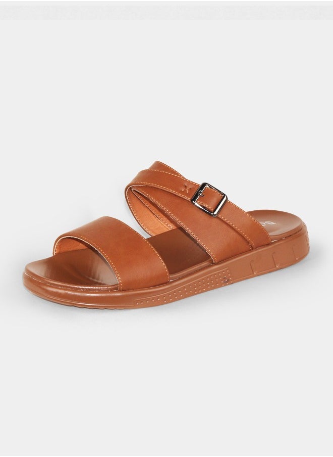 BOTELI Summer Slippers Genuine Leather Mens Sandals Slippers Classic Casual Shoes  - Image 5