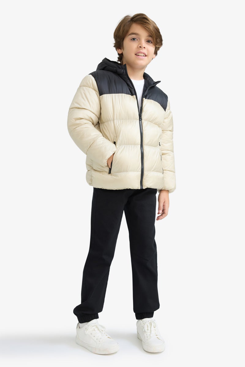 ديفاكتو جاكيت اولادي طارد للماء بكابيشون - Image 3