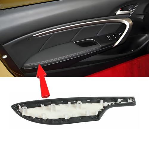 MUTUSAISI Left Black Door Panel Armrest Cover Lid Compatible with Honda Accord 2-Door Coupe 2008-2012 Interior Accessories 83571-TE0-A51ZA (Driver Side) - Image 3