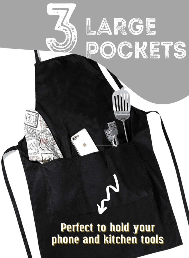 InnoBeta New York City Skyline Apron, Unisex Adult, Kitchen Apron with Pockets and Adjustable Neck Strap - Image 4
