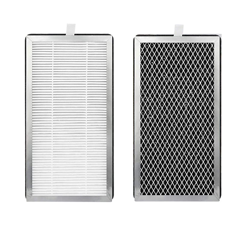 Fette Filter  Premium True Hepa H13 Replacement Filter Compatible with MA Air Purifer 15 with 3 Stage Filtration System for models 15W1 15S1 15B1 15W2 15S2 15B2 Pack of 2