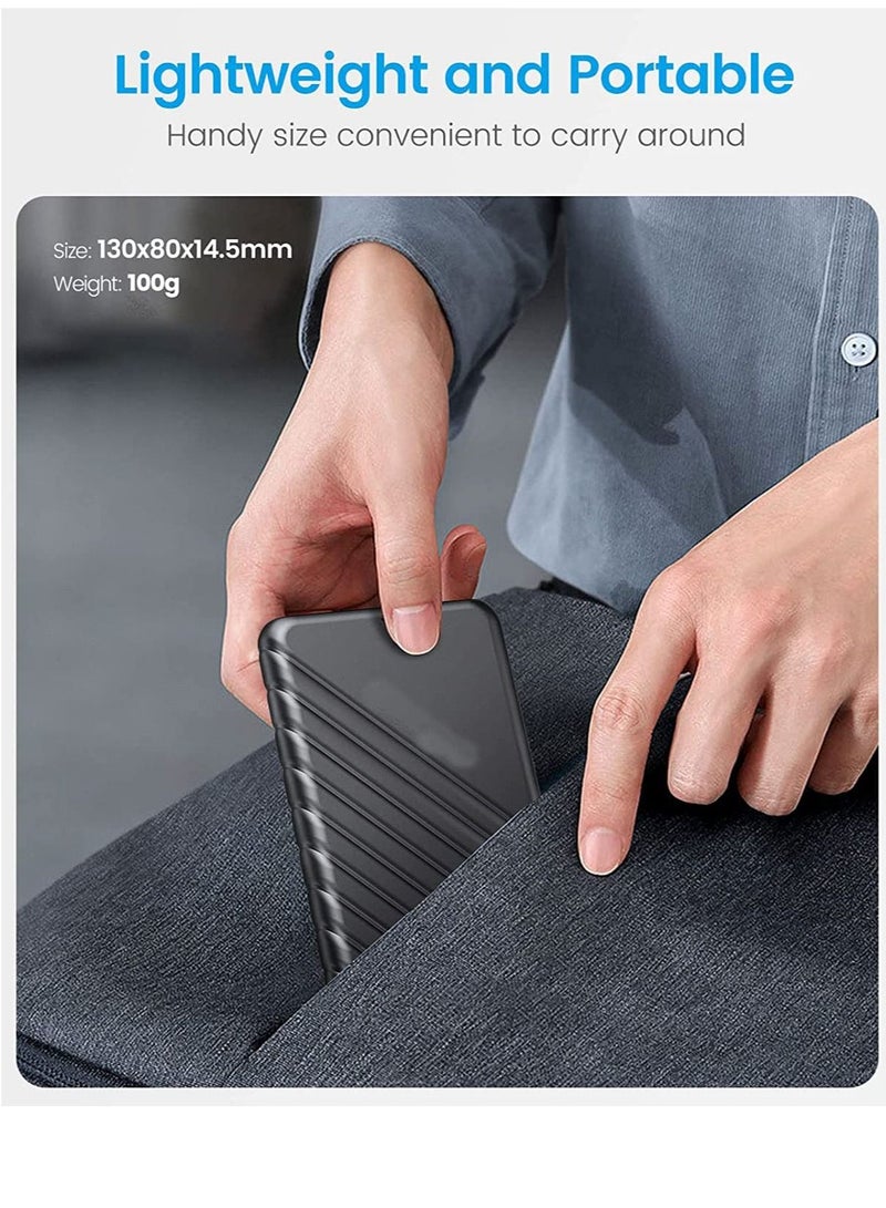 SYOSI علبة محرك أقراص صلبة خارجية مقاس 2.5 بوصة من نوع SSD بمنفذ USB 3.0 إلى SATA3 مقاس 7 مم و9.5 مم من نوع SATA HDD SSD مع أداة UAS - Image 4