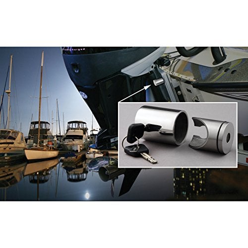 Marinetech Panther Marine 75-8101 Outboard Motor Bolt-On Lock - Image 2