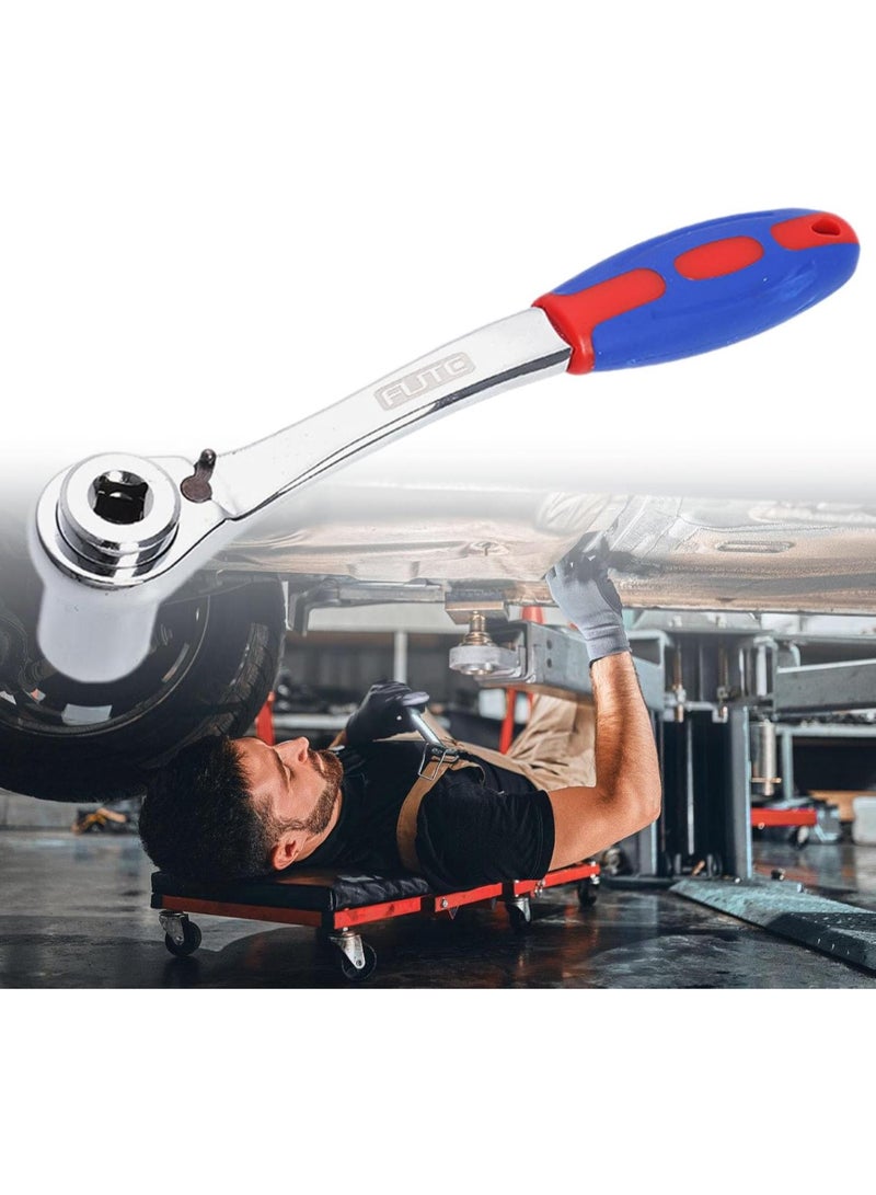 GGOOT High Precisions Spanner Socket Wrench Ratchets Hardware Home Auto Car Repair Tool Professional for Mechanics Enthusiasts  - Image 3