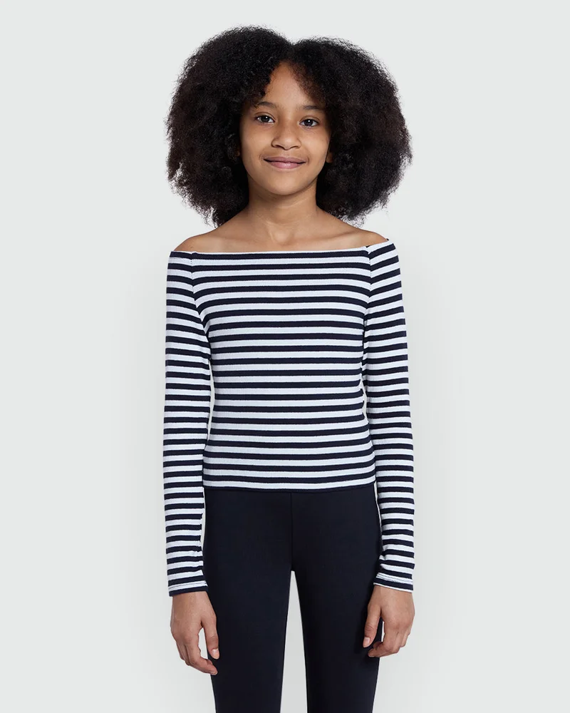 Ovs White-Striped Blue