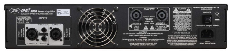 Peavey مضخم الصوت خفيف الوزن Peavey IPR2 3000 - Image 2