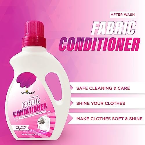VEDCARE Fabric Conditioner After Wash Make Clothes Water Repellent, Anti Static with Body and Soft & Shine (1 L) - Image 4