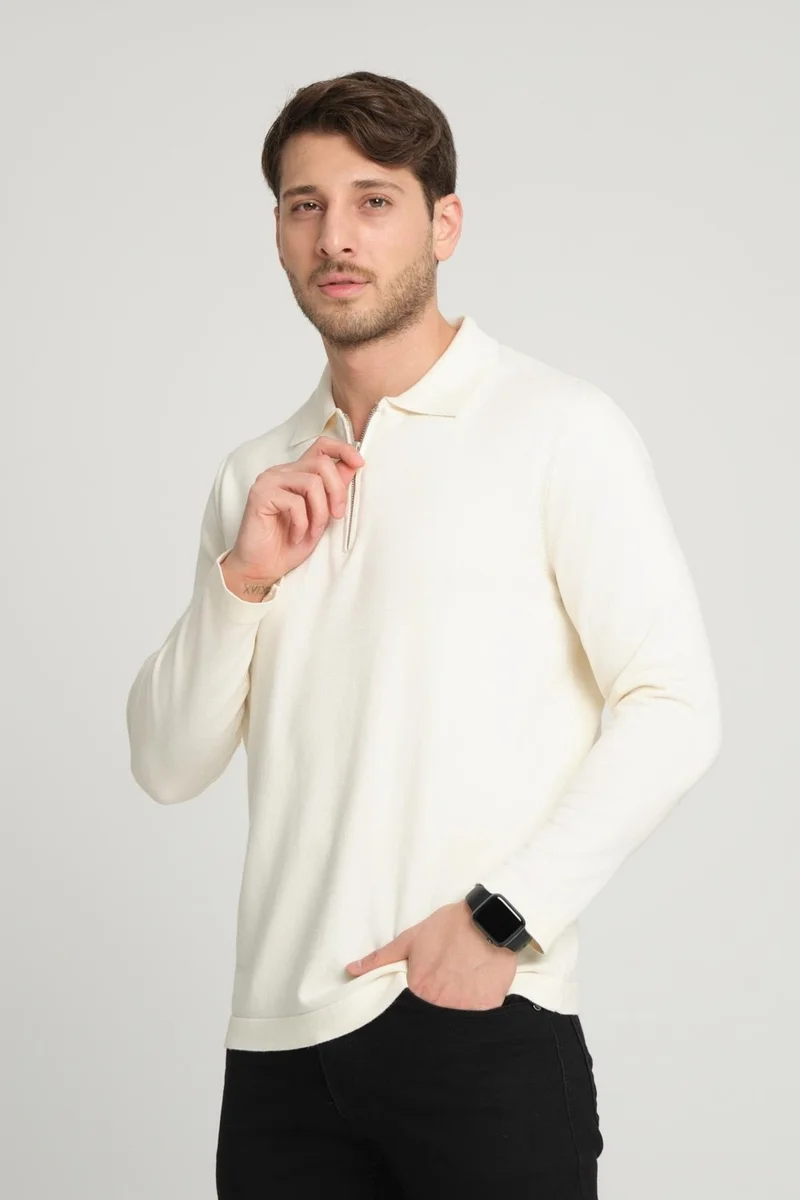 Alexander Gardi Alexandergardı Zippered Polo Neck Sweater (E23-6702)