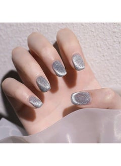 VERONNI New Cat Eye Reflective Gel Nail Polish Kit Magnetic Auroras Nail Art Gel Glitter Effect Soak Off Uv Led Gel Cat  - Image 5