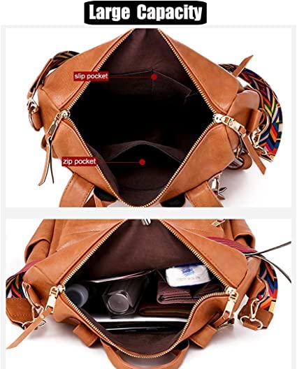 MUCHOVA Stylish Backpack for Women Basic Travel Bag for Stylish Women Lightweight College Backpack for Girls (Beige) - Image 5