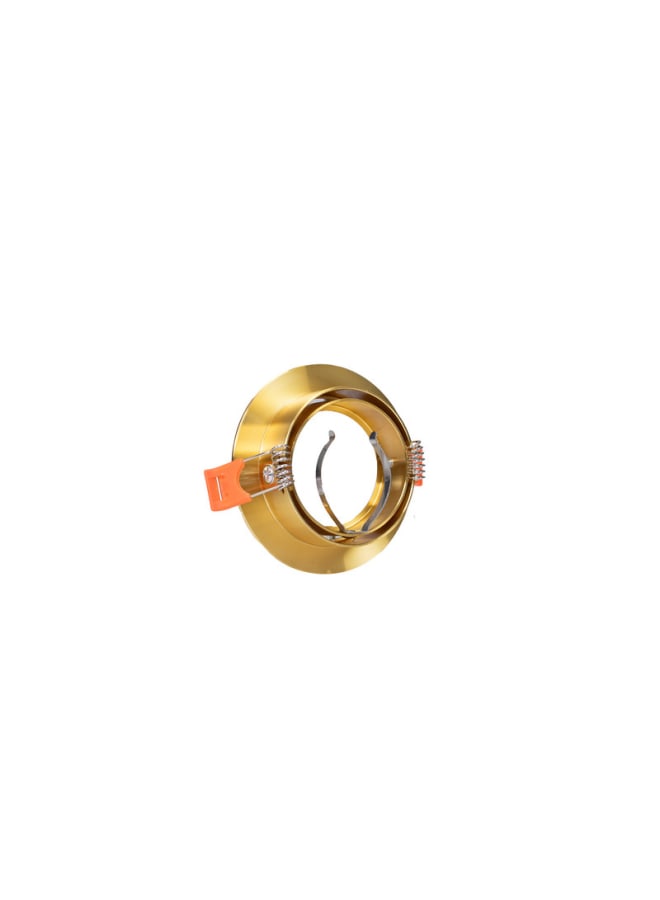 Jana Light Round Gold Spotlight Dark Gold Ring Empty - Image 3