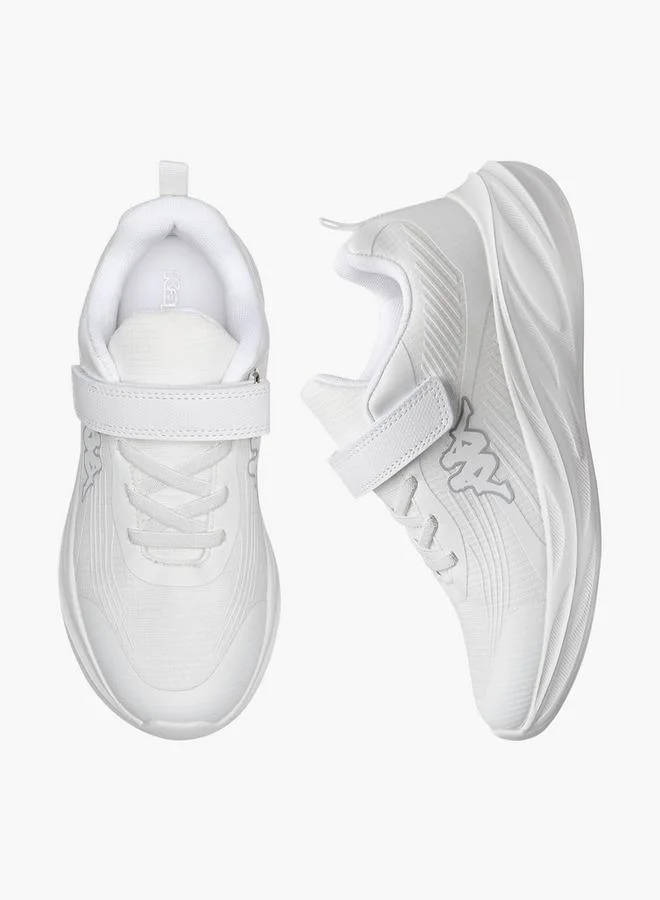 كابا أحذية رياضية للجنسين بطبعة شعار وشريط لاصق