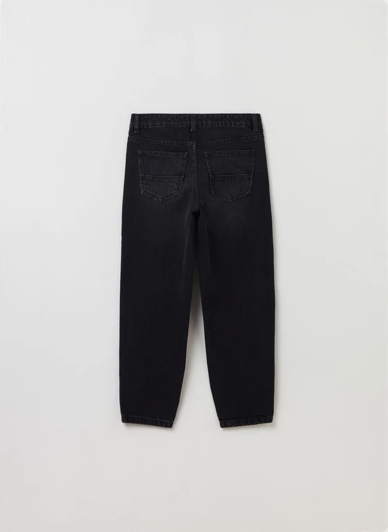 Ovs 5-pocket, mum-fit jeans
