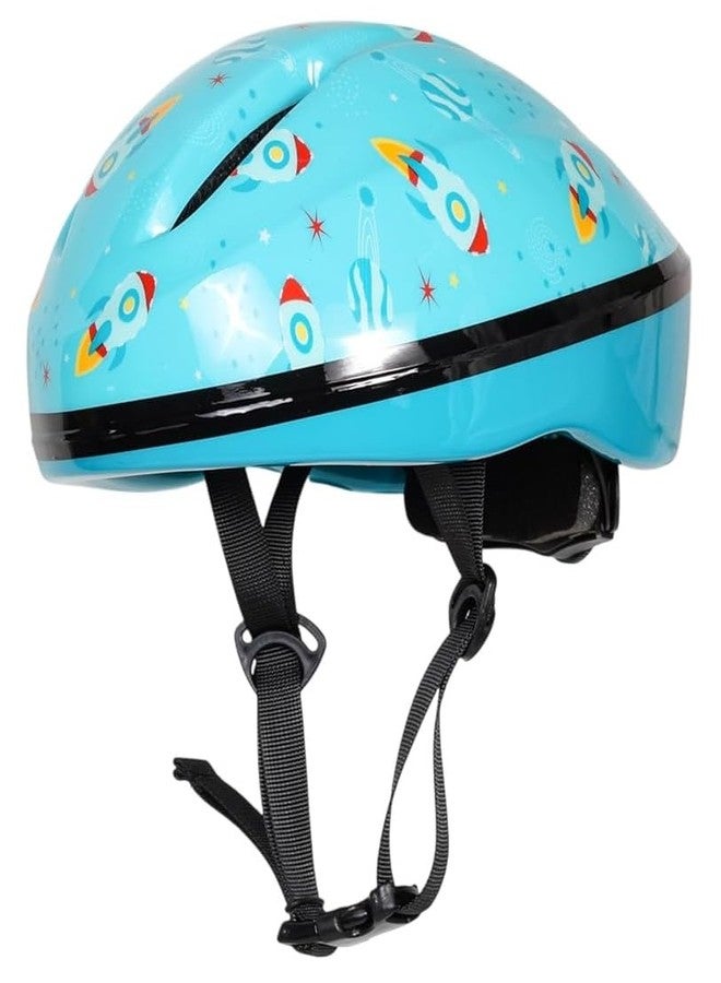 Airavat 7511 Mini Rider Kids Cycling & Skating Helmet, Aerodynamic Shape, Size Adjustable with Quick Release Buckle (Cyan) - Image 1