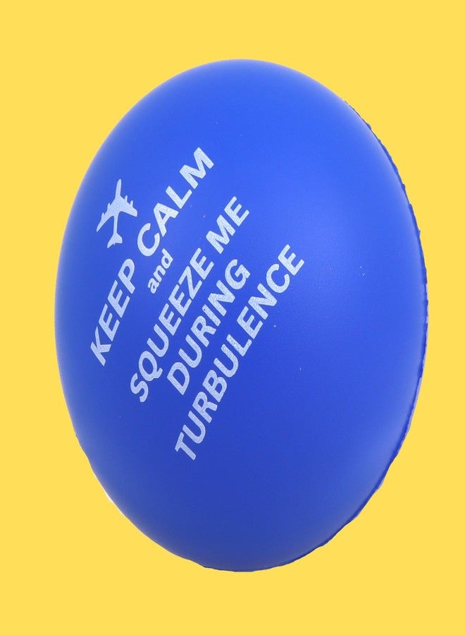 Needzo Keep Calm and Squeeze During Turbulence Stress Balls, Flight Anxiety, Fear of Flying Comfort Accessory, 2.48 Inches - Image 5