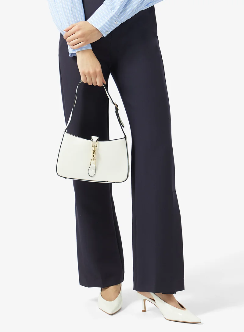 ELLA  Classic Shoulder Bag With Gold Accent for Women | Best Price UAE