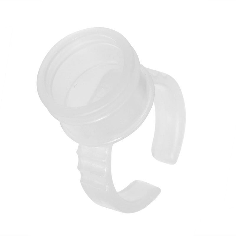 Disposable Eyebrow Tattoo Ink Rings Pigments Holder Container Cup Medium Size (500pcs) - Image 4