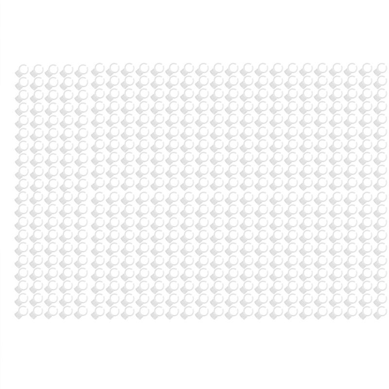 Disposable Eyebrow Tattoo Ink Rings Pigments Holder Container Cup Medium Size (500pcs) - Image 3