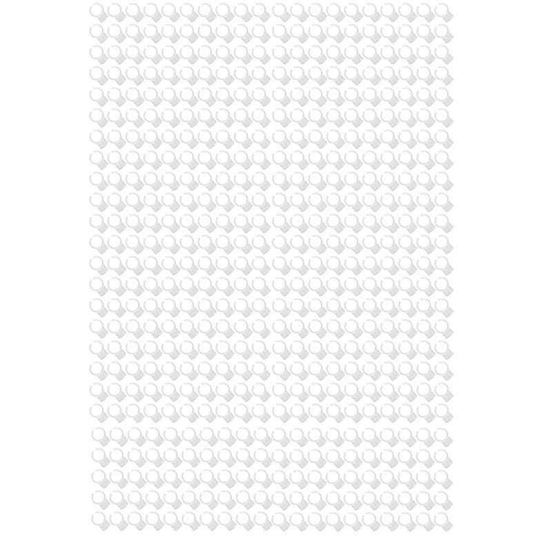 Disposable Eyebrow Tattoo Ink Rings Pigments Holder Container Cup Medium Size (500pcs) - Image 2