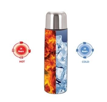 Varmora Avon Stainless Steel Flask with Insulation Bag 1000ml - Image 3