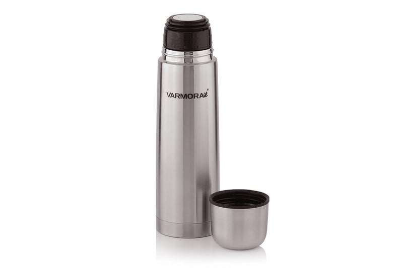 Varmora Avon Stainless Steel Flask with Insulation Bag 1000ml - Image 1