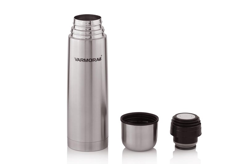Varmora Avon Stainless Steel Flask with Insulation Bag 1000ml - Image 2