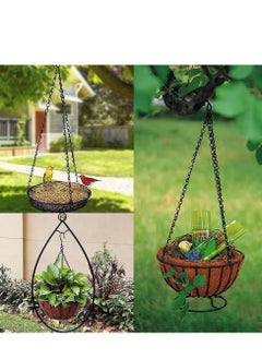 Generic Hanging Basket Chains, 16 Inches 3 Leads Hanging Chains Flower Pot Hanger Replacement Plant Hangers for Bird Feeders, Planters and Lanterns，3pcs  - Image 4