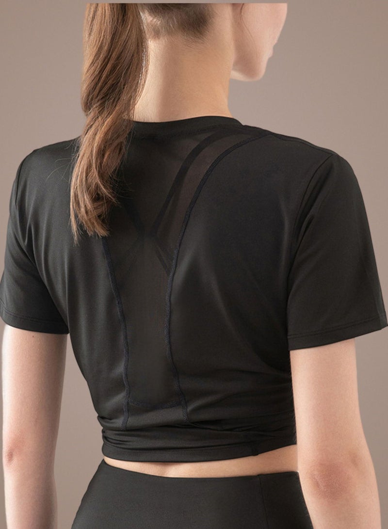 THUGFIT KittyHawk Ladies T-Shirt - Black - Image 2