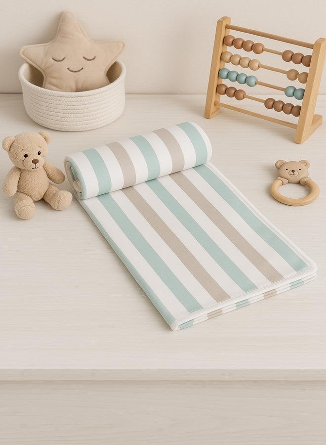 Adhigams Reversible Baby Blanket for Newborn (0-12 Months) - Super Soft Organic Cotton Lightweight & Breathable Wrapper Skin-Friendly AC Comforter for All Season Sleeping (Pack of 1) - Image 5