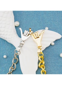 Oasisgalore Pinky Promise Keychain for Couples - Matching Anniversary & Valentine's Day Gift for Him, Her, Boyfriend, or Girlfriend  - Image 3