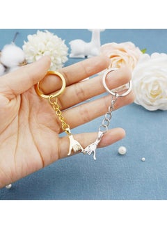 Oasisgalore Pinky Promise Keychain for Couples - Matching Anniversary & Valentine's Day Gift for Him, Her, Boyfriend, or Girlfriend  - Image 5