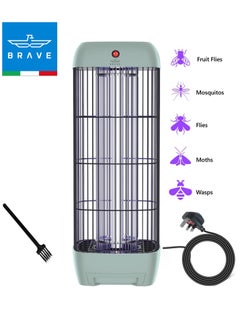 Brave High Power Mosquito Killer Lamp and Fly Trap, Smart Pest Control Device for Indoor and Outdoor Use, Effective in Killing Flying Insects, 15W Power and 1800V Electric Strike, Mosquito Fly Trap, 100% Original Insect Killer Device, High Power UV Mosquito Trap, Perfect for Home, Patio, Garden, Kitchen, Office, Camping, Durable Design, 24/7 Protection (Green)  - Image 1