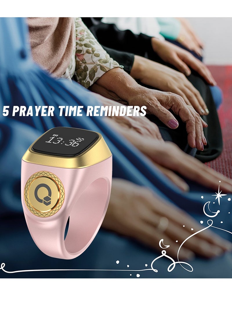 سمارت تسبيه زكر حلقة العداد الرقمي الإلكتروني تسبيه حلقة ذكية - Image 2