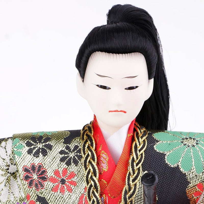 klarako 12" Japanese Samurai Doll  31cm Tall Traditional Kimono Ninja Warrior Mini Figures  Art Dolls for Collection & Ornaments  w72 - Image 3