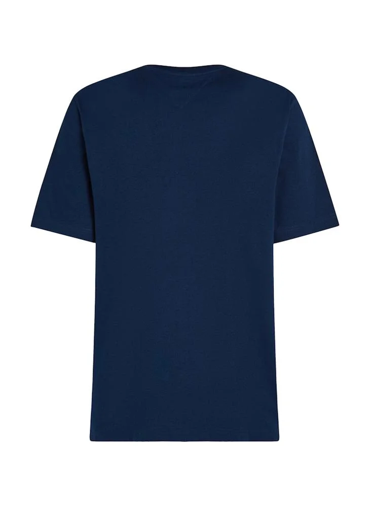 TOMMY HILFIGER Monotype Graphic Printed Crew Neck T-Shirt