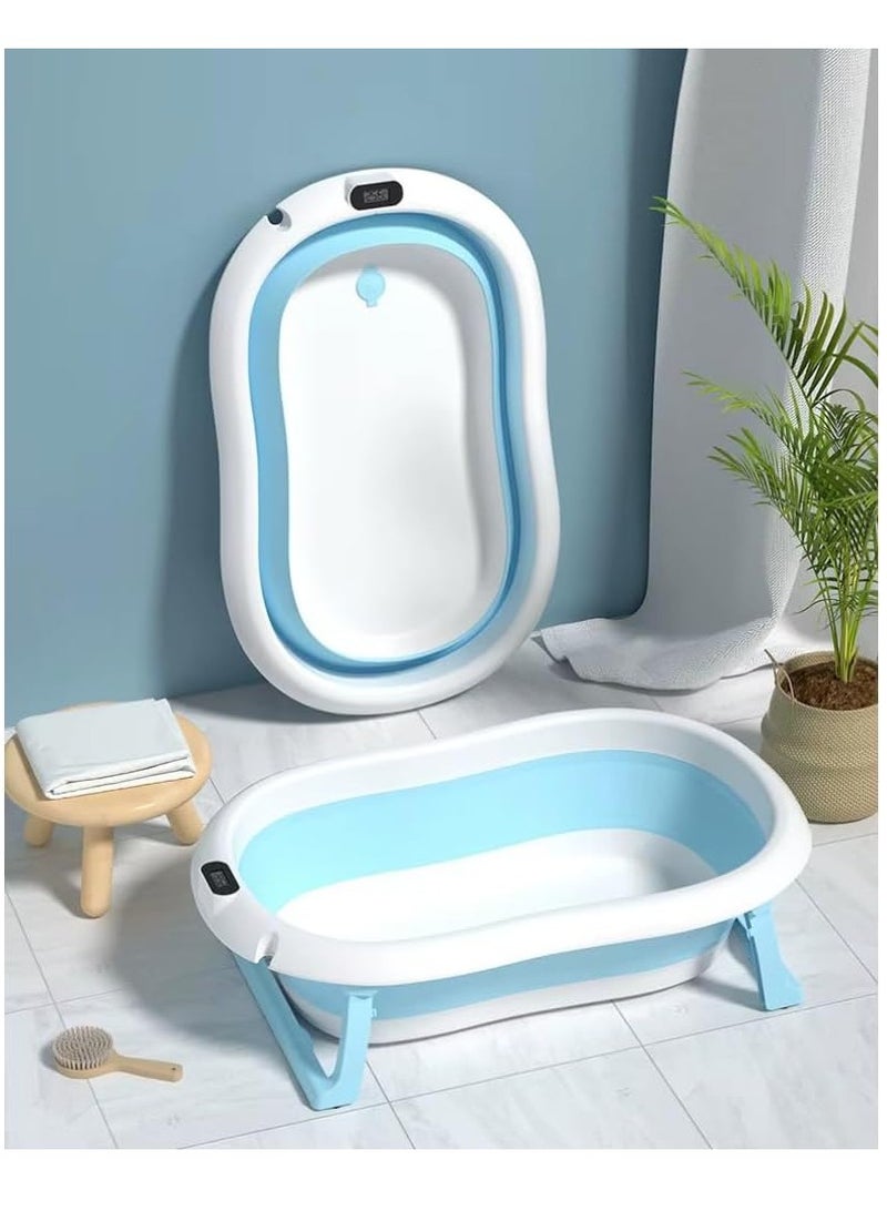 حوض استحمام قابل للطي مع وسادة دش للأطفال - Image 3