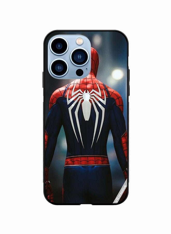 VR CREATIVE Protective Case Cover For Apple iPhone 14 Pro Max Spiderman Back Design Multicolour - Image 1