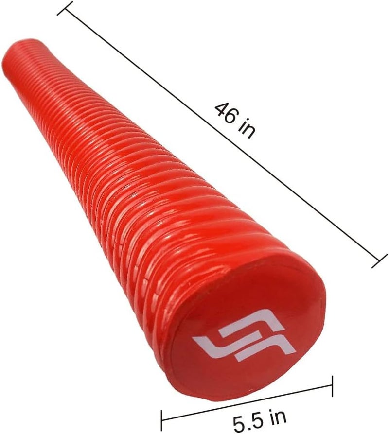 IMMERSA Jumbo Swimming Pool Noodles, Premium Soft Water-Based Vinyl Coating and UV Resistant Foam Noodles for Swimming and Floating, Lake Floats, Pool Floats for Adults and Kids. - Image 5