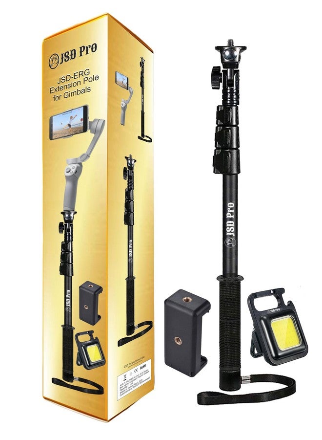 JSD PRO® -JSD-ERG Extension Pole for All Types of Smartphone, Action Camera & Mobile Gimbals - Image 1
