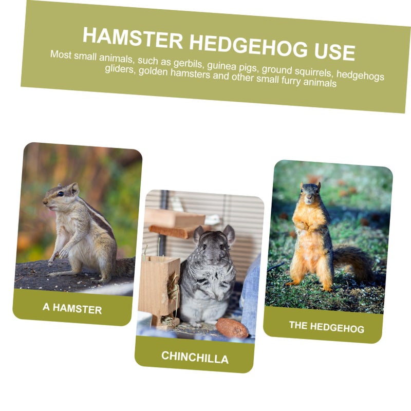 Light Green Ceramic Tip Proof Pet Food Dish For Hamsters Rabbits And Kittens - Image 3