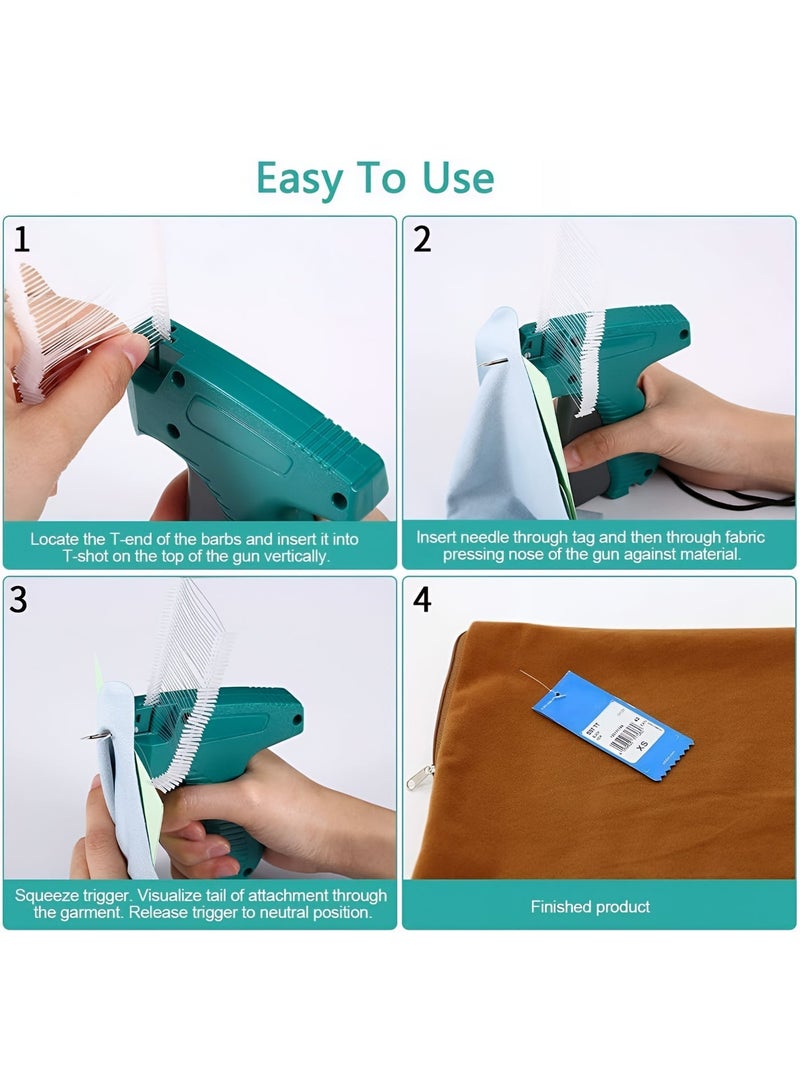 TrustMate Standard Clothes Tagging Gun Kit with 5000 Barbs (5cm) and 5 Extra Needles, Price Label Attacher Gun for Garments, Retail Shops, Boutiques, and Home Businesses - Image 4