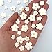 SIMPLY SUCRÃ‰ Royal Icing Blossoms  Mini Edible Flowers  Edible Roses  White Wedding Flowers  Cake Sprinkles  Bulk Sprinkle Mix  by Simply Sucr 54 Flowers White Blossoms - Image 2