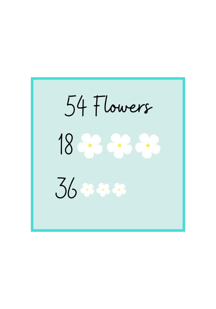 SIMPLY SUCRÃ‰ Royal Icing Blossoms  Mini Edible Flowers  Edible Roses  White Wedding Flowers  Cake Sprinkles  Bulk Sprinkle Mix  by Simply Sucr 54 Flowers White Blossoms - Image 5