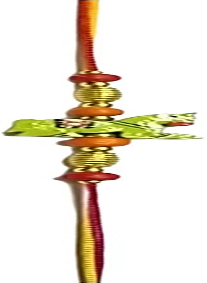 KRISHNA Rakhi Fancy Green Wooden Horse pendal with Environment Friendly for Rakshabandhan for Men and Boys - Image 3