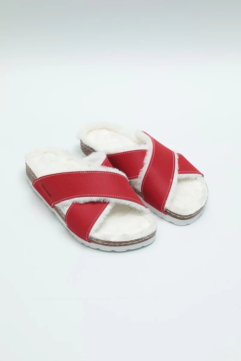 جيزر Paleng Cork Sole Winter Women's Slippers